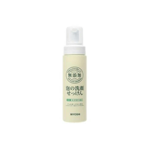 Miyoshi Средство для умывания пенящееся - Additive free bubble face wash, 200мл
