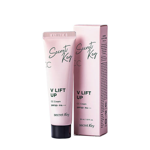 Secret Key СС-крем осветляющий с лифтинг-эффектом - V-line lift up cc cream, 30мл — изображение 3