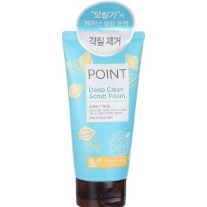 KeraSys Пенка-скраб для умывания «глубокое очищение» - Point deep clean scrub foam, 150мл
