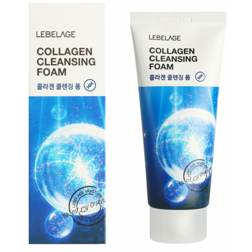 Lebelage Пенка для умывания с коллагеном - Natural cleansing foam collagen, 100мл — изображение 2