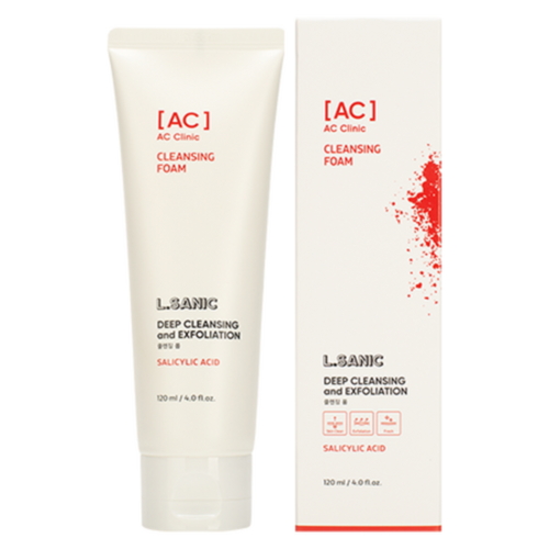 L.Sanic Пенка для умывания для проблемной кожи - ac clinic cleansing foam, 120мл