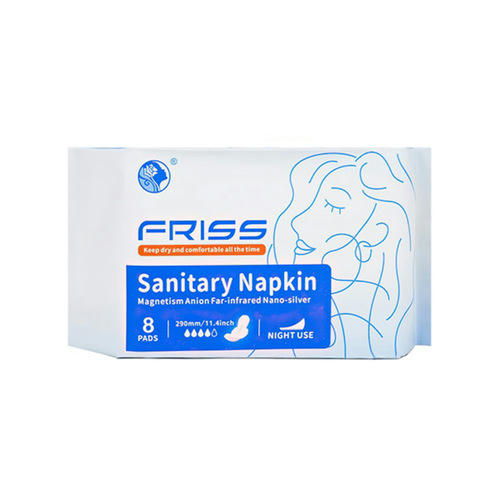 Friss Прокладки гигиенические ночные 4 в 1 (5 капель) 360мм - Lady`s story sanitary pad, 4шт — изображение 2
