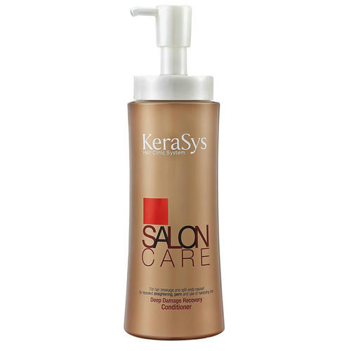 KeraSys Кондиционер восстанавливающий для поврежденных волос - Salon care, 470мл — изображение 3