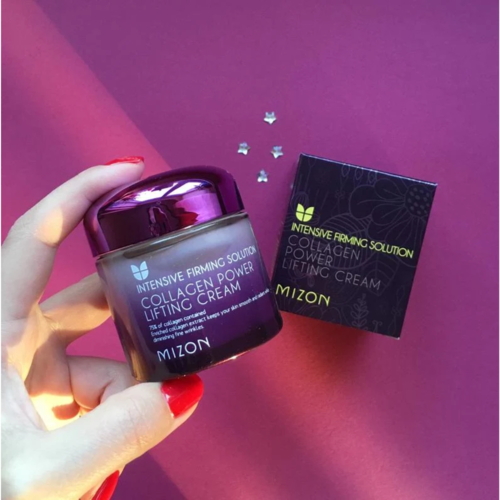 Mizon Крем-лифтинг коллагеновый - Collagen power lifting cream, 75мл — изображение 5