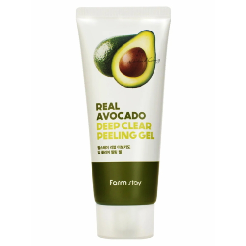 FarmStay Гель-пилинг с экстрактом авокадо - Real avocado deep clear peeling gel, 100мл