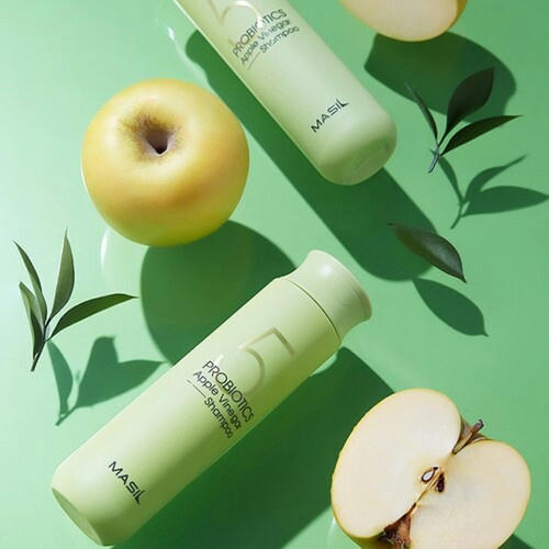 Masil Шампунь от перхоти с яблочным уксусом - 5 Probiotics apple vinegar shampoo, 300мл — изображение 4