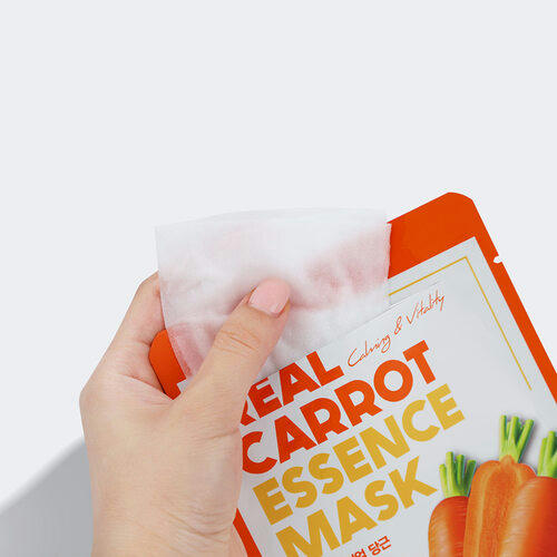 FarmStay Маска тканевая с экстрактом моркови - Real carrot essence mask, 23мл — изображение 2