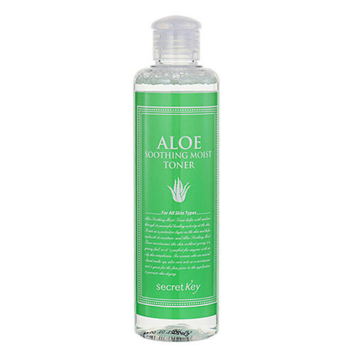 Secret Key Тонер для лица с экстрактом алоэ - Aloe soothing moist toner, 248мл