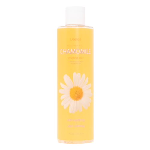 LanSkin Тонер для лица успокаивающий с экстрактом ромашки - chamomile natural herb toner, 250мл