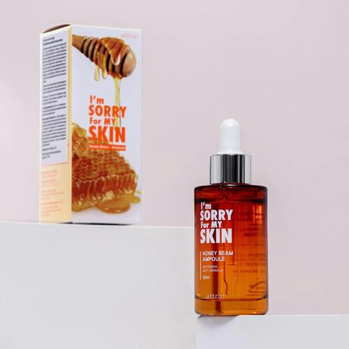 I'm Sorry For My Skin Cыворотка для лица питательная - Honey beam ampoule, 30мл — изображение 5