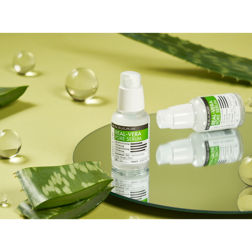 Derma Factory Сыворотка для сужения пор - Real vera pore serum, 30мл — изображение 5