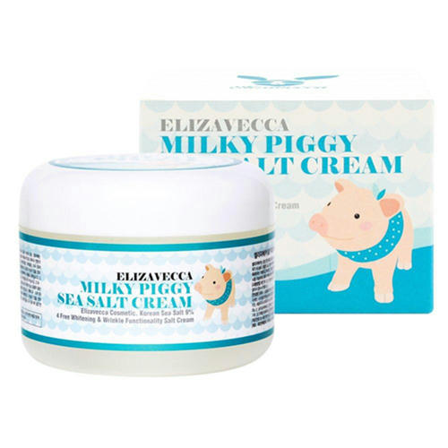 Elizavecca Крем увлажняющий – Milky piggy sea salt cream, 100г — изображение 2