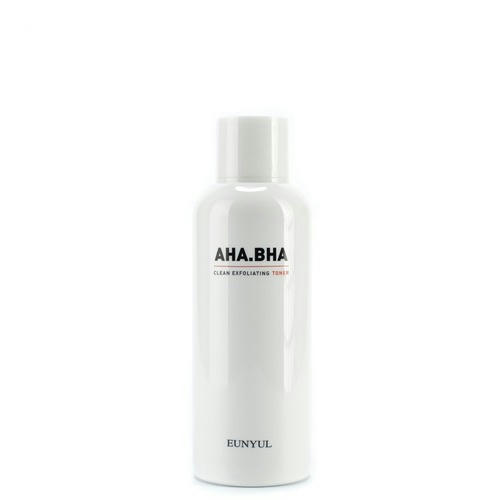 Eunyul Тонер отшелушивающий с AHA и BHA кислотами - Clean exfoliating toner, 180мл