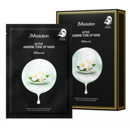 JMsolution Маска тканевая с экстрактом жасмина - Active jasmine tone upmask ultimate, 30мл