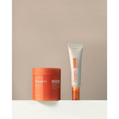 TheYEON Маска смываемая для сужения пор с экстрактом тыквы - Pumpkin tight up wash off mask, 120мл — изображение 5