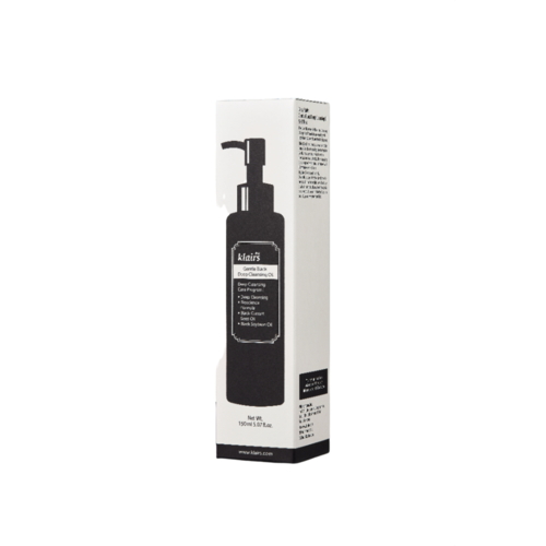 Dear, Klairs Масло для лица гидрофильное - Gentle black deep cleansing oil, 150мл — изображение 2