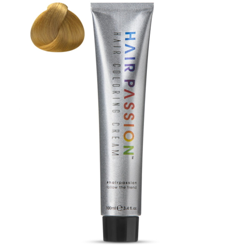 HAIR PASSION, Краска для волос Coloring Cream Warm Collection 9W, 100 мл