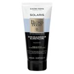 EUGENE PERMA, Бальзам для волос обогащенный кокосовым маслом "Полярный блонд" Solaris, 200 мл