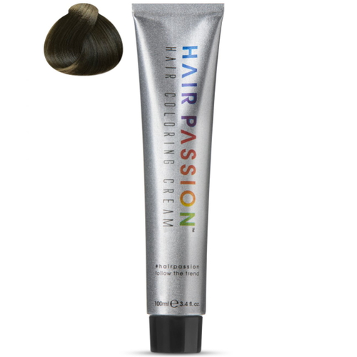 HAIR PASSION, Краска для волос Coloring Cream Ash Collection 8MA, 100 мл