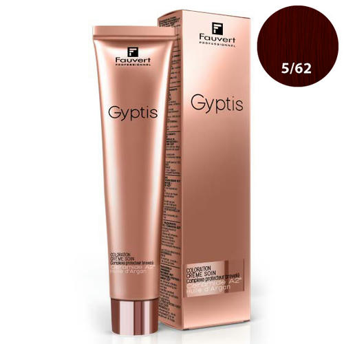 FAUVERT, Перманентный краситель для волос с керамидами А2 Gyptis 5/62, 100 мл