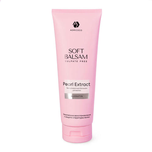 ADRICOCO, Бессульфатный бальзам для волос Soft Balsam, 250 мл