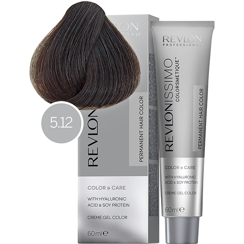 REVLON, Крем-краска для волос Revlonissimo Colorsmetique 5.12, 60 мл