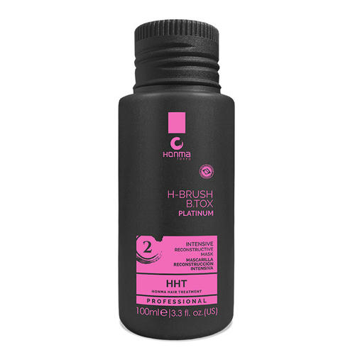 HONMA TOKYO, Интенсивная реконструирующая маска H-Brush B.Tox Platinum Intensive Mask 2 Шаг, 100 мл