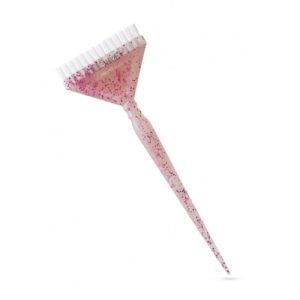 KERATIN TOOLS, Кисть для кератина Model T розовый блеск, 1 шт
