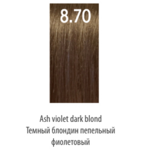 LUXOR, Стойкая крем-краска для волос LuxColor 8/70, 100 мл