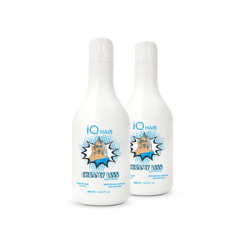 IQ HAIR, Кератин для волос Creamy Liss Acai, 1000 мл