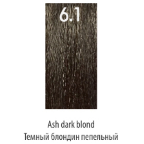 LUXOR, Стойкая крем-краска для волос LuxColor 6/1, 100 мл
