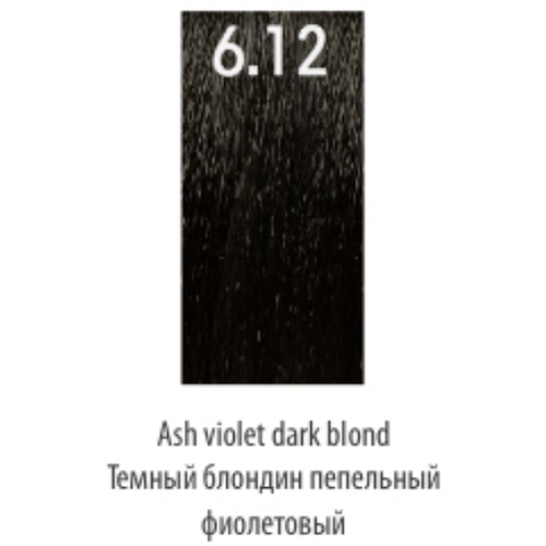 LUXOR, Стойкая крем-краска для волос LuxColor 6/12, 100 мл