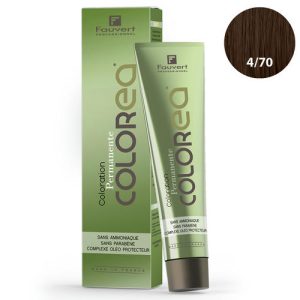 FAUVERT, Перманентный краситель с олеопротектором жожоба Colorea 4/70, 100 мл