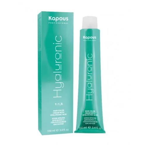 KAPOUS, Перманентная крем-краска для волос с гиалуроновой кислотой Hyaluronic Acid 8.13, 100 мл — изображение 2