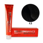 PUNTI DI VISTA, Крем-краска для волос с керамидами Nuance 4.9, 100 мл