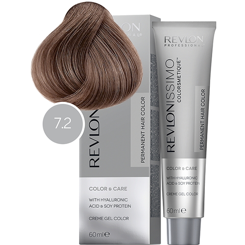 REVLON, Крем-краска для волос Revlonissimo Colorsmetique 7.2, 60 мл
