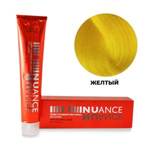 PUNTI DI VISTA, Крем-краска для волос с керамидами Nuance желтый, 100 мл