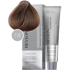 REVLON, Крем-краска для волос Revlonissimo Colorsmetique 7.31, 60 мл
