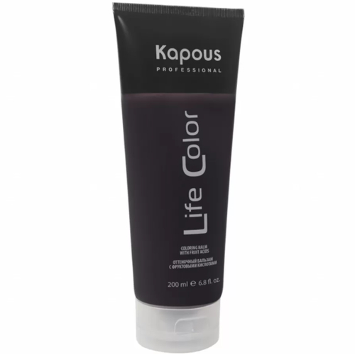 KAPOUS, Бальзам оттеночный для волос Коричневый Life Color, 200 мл