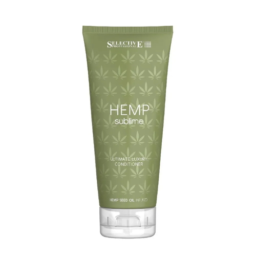 SELECTIVE, Кондиционер увлажняющий для сухих и поврежденных волос Hemp Sublime, 200 мл