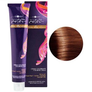 HAIR COMPANY, Стойкая крем-краска для волос Inimitable Color Coloring Cream 7.43, 100 мл