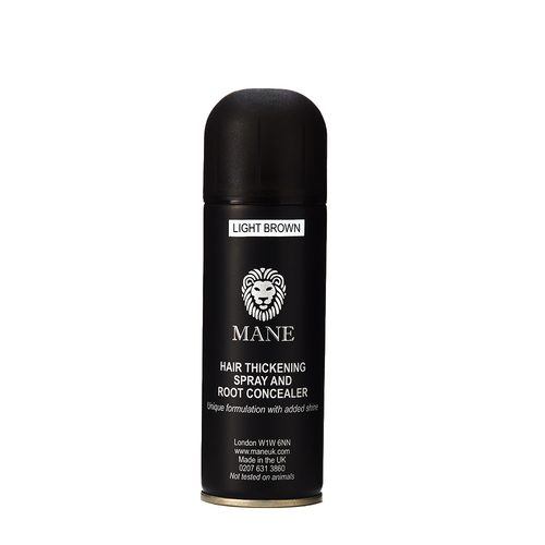 MANE, Аэрозольный камуфляж для волос Light Brown, 200 мл — изображение 2