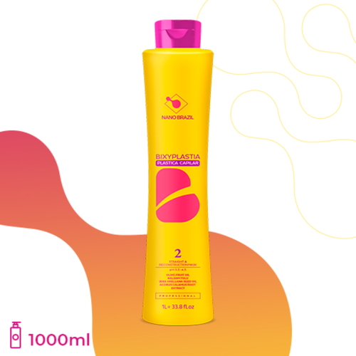 NANO BRAZIL, Маска для волос Шаг 2 BIXYPLASTIA Straight&Reconstruction Mask, 1000 мл