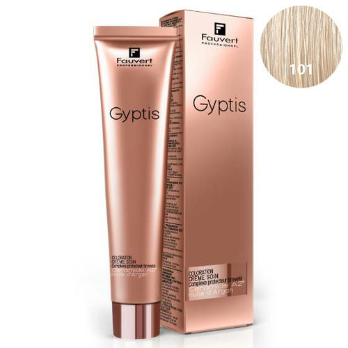 FAUVERT, Перманентный краситель для волос с керамидами А2 Gyptis 101, 100 мл