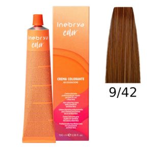 INEBRYA, Крем-краска для волос Color Professional 9/42, 100 мл