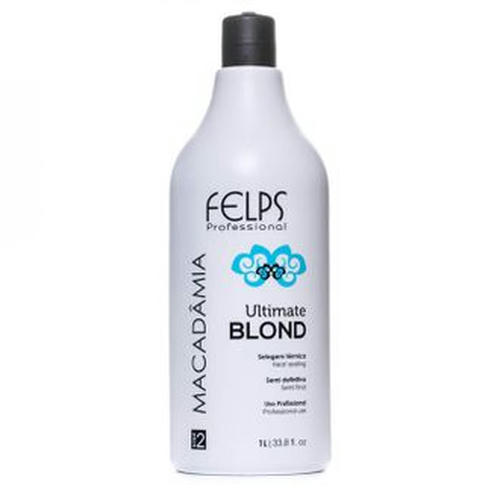 FELPS, Кератин для волос Macadamia Ultimate Blond, 1000 мл