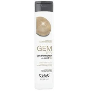 CELEB LUXURY, Кондиционер тонирующий корректирующий цвет Gem Lites Colorditioner песочный опал, 244 мл