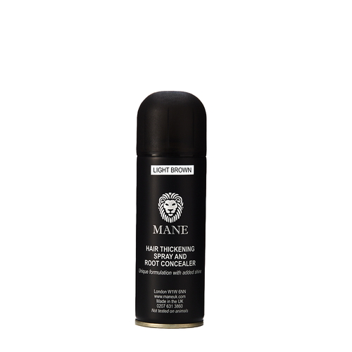 MANE, Аэрозольный камуфляж для волос Light Brown, 100 мл — изображение 2