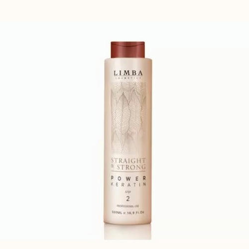 LIMBA, Состав для кератинового выпрямления волос Power Keratin, 500 мл