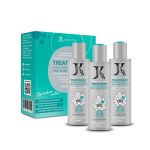 JKERATIN, Набор для молекулярного восстановления волос TREATMENT, 3 х 120 мл